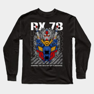 Rx78 Gundam Series Long Sleeve T-Shirt